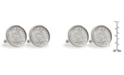 American Coin Treasures Seated Liberty Silver Dime Sterling Silver Coin Cuff Links
